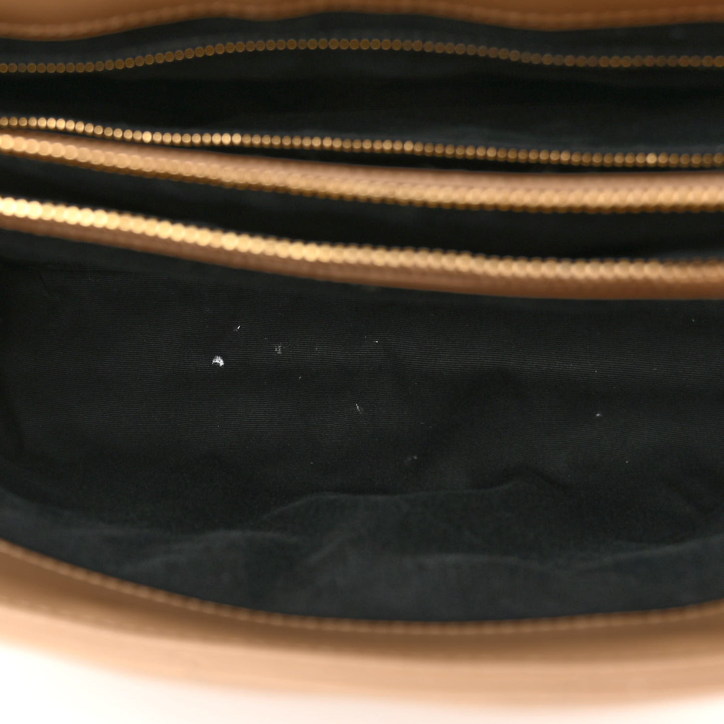 Calfskin Y Quilted Monogram Medium Loulou Chain Satchel Dark Beige
