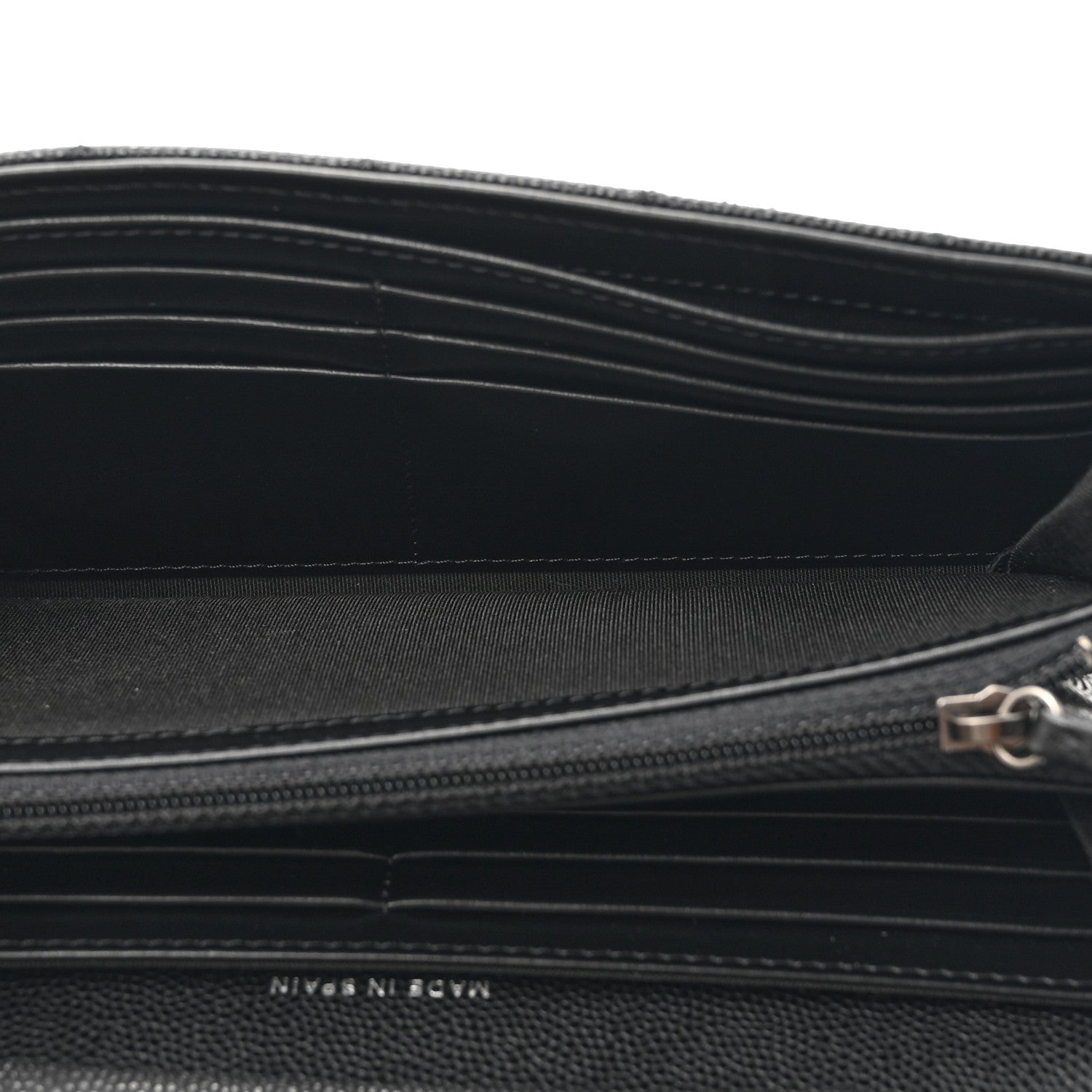 Chanel Caviar Quilted Long Boy Flap Wallet Black 5 of 10