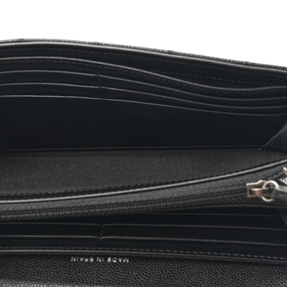 Chanel Caviar Quilted Long Boy Flap Wallet Black 5 of 10