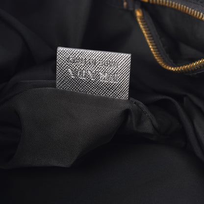 Prada Tessuto Nylon Saffiano Tote Green 7 of 15