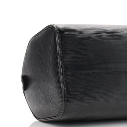 Louis Vuitton Epi Speedy 25 Black 10 of 12
