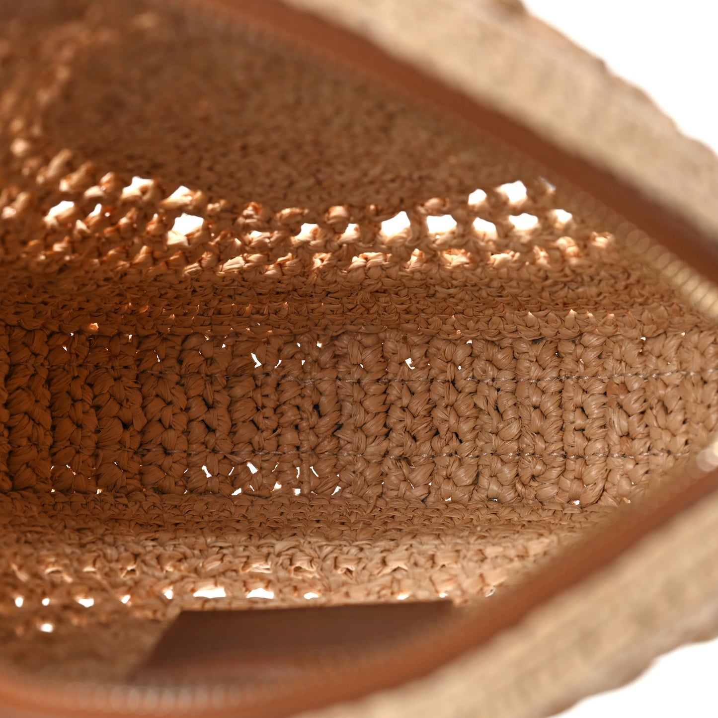 Raffia Sac Round Naturel