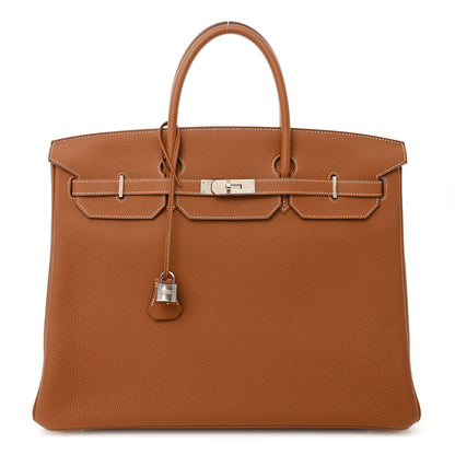 Hermes Togo Birkin 40 Gold 1 of 13