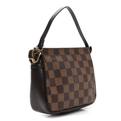 Louis Vuitton Damier Ebene Trousse Make Up Bag Pochette 3 of 10