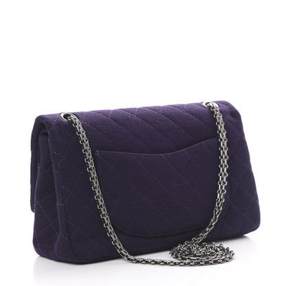 Chanel Jersey Quilted 2.55 Reissue 226 Purple 2 of 9