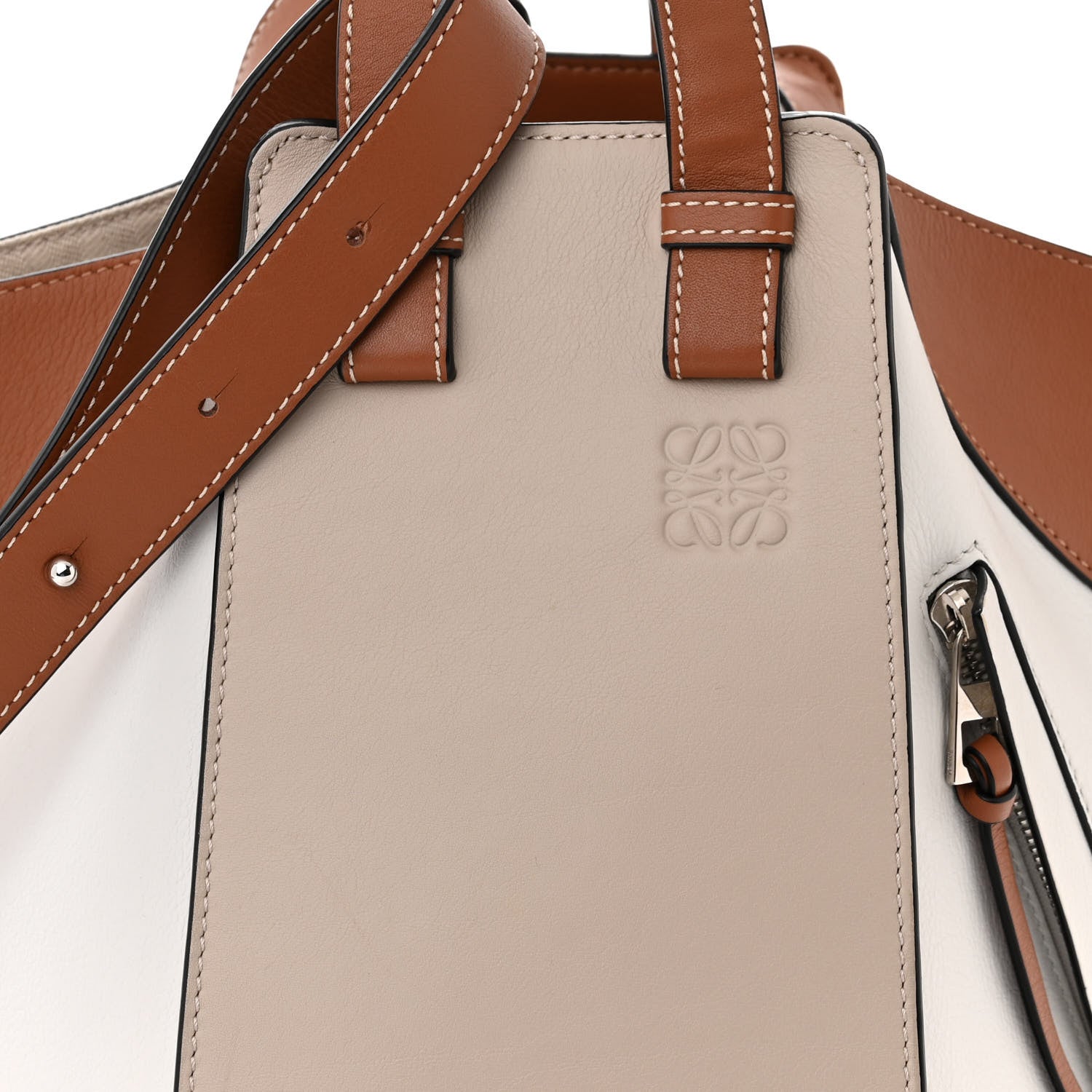 Loewe Calfskin Small Hammock Shoulder Bag Light Oat Tan 8 of 12