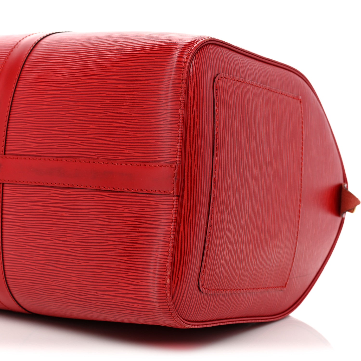 Louis Vuitton Epi Keepall 45 Castillan Red 8 of 21