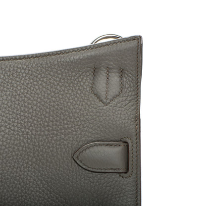 Hermes Taurillon Clemence Jypsiere 31 Etain 9 of 21