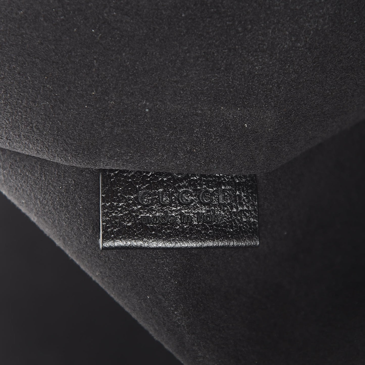 Grained Calfskin Bee Star Portfolio Black