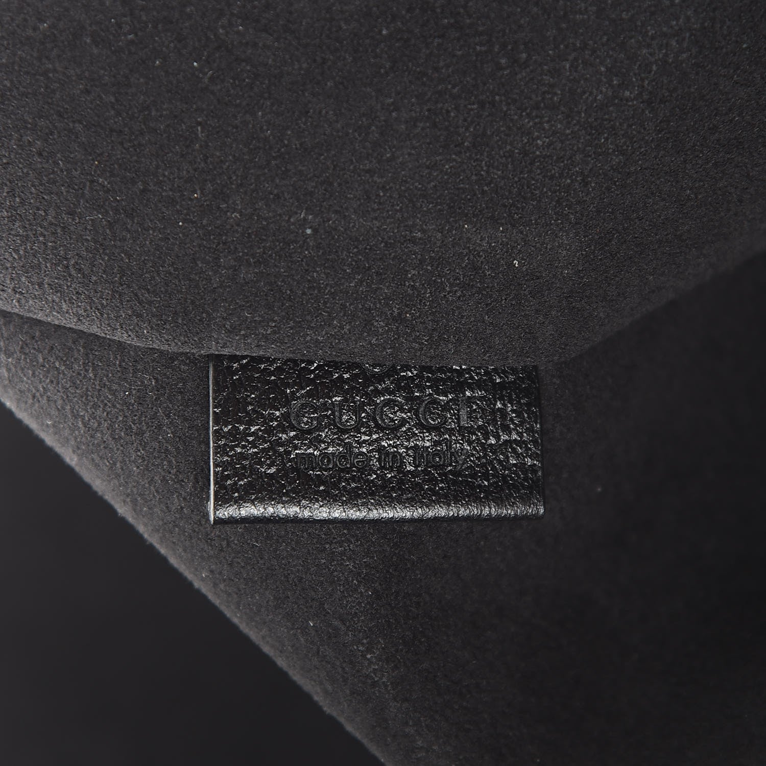 Gucci Grained Calfskin Bee Star Portfolio Black 6 of 8