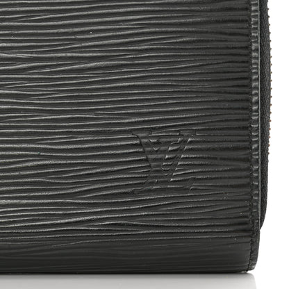 Louis Vuitton Epi Zippy Wallet Black 8 of 13