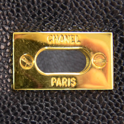 Chanel Caviar XL Weekender Bag Black 8 of 9