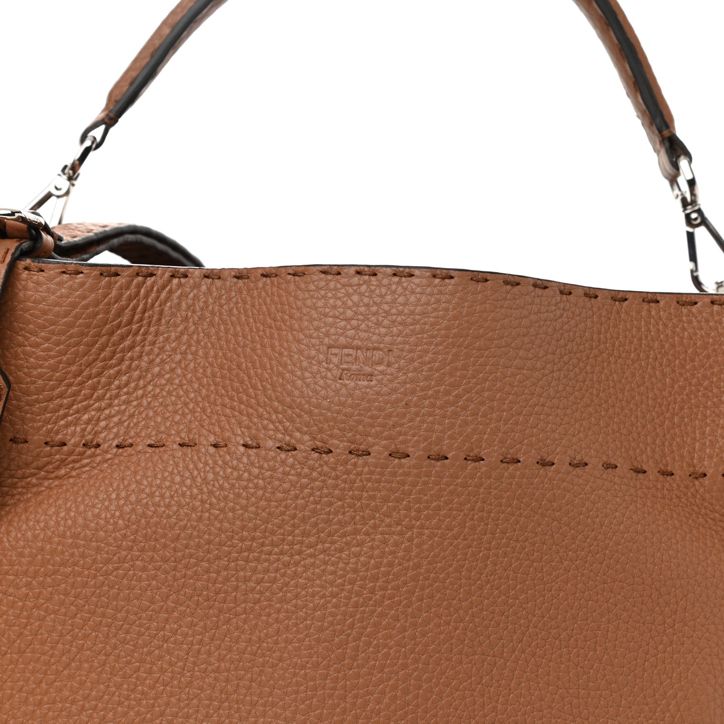 Cuoio Romano Selleria Large Anna Bucket Bag Mou