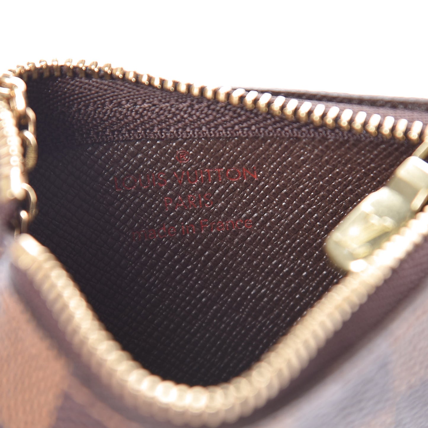 Damier Ebene Key Pouch