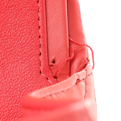 Chanel Patent Quilted Jumbo Double Flap Coral 11 of 11