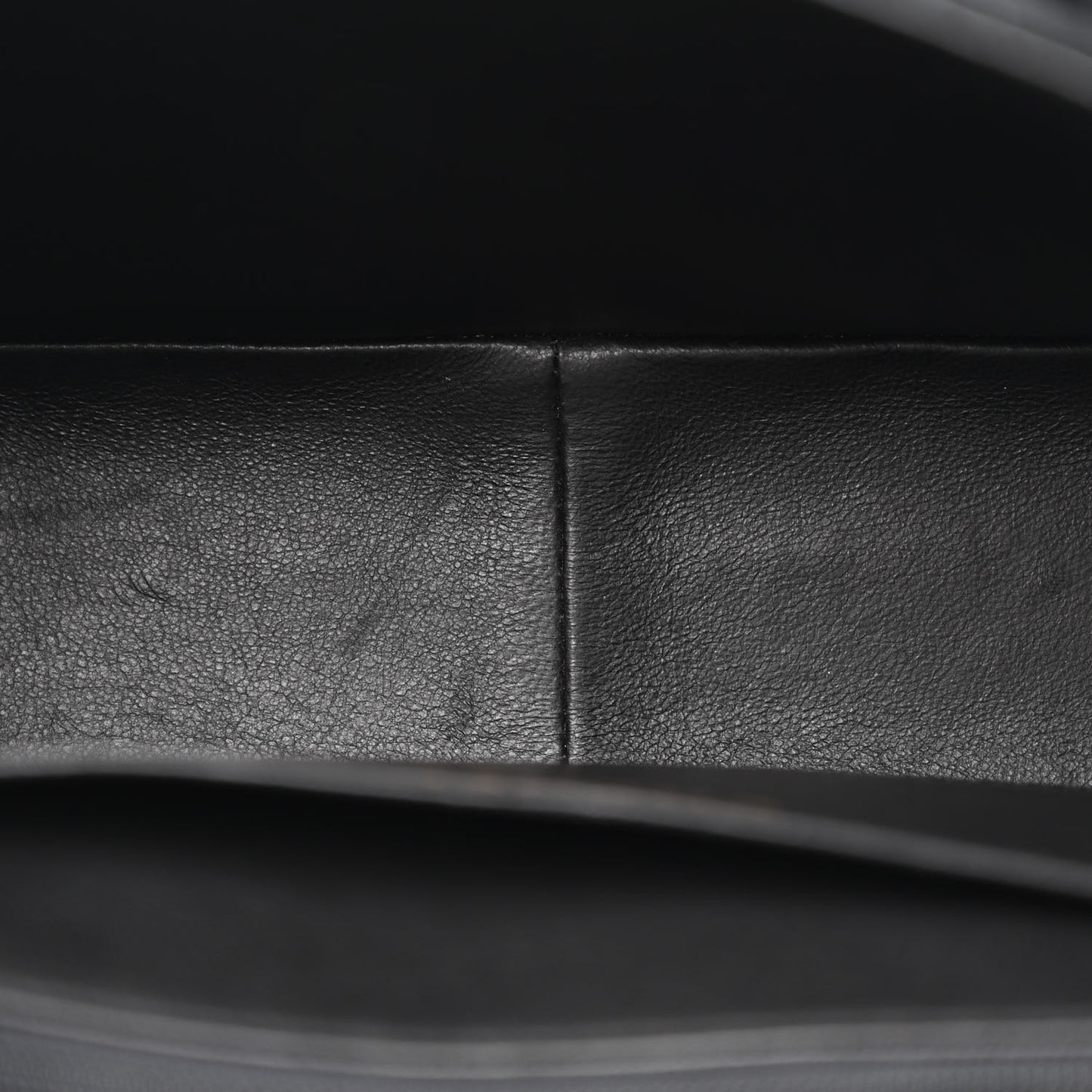 Suede Quilted Small Single Flap Black