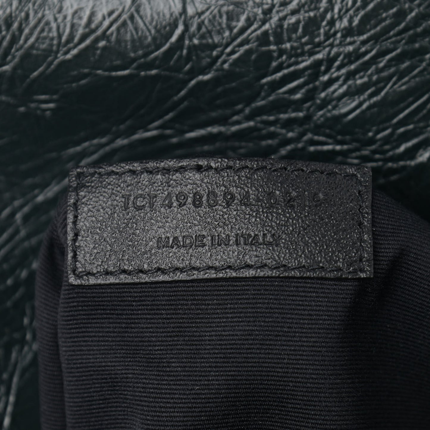 Crinkled Calfskin Matelasse Monogram Medium Niki Chain Satchel Dark Green