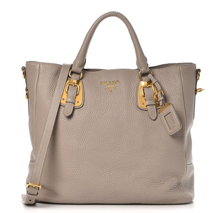 Prada Vitello Daino Tote Pomice 1 of 7