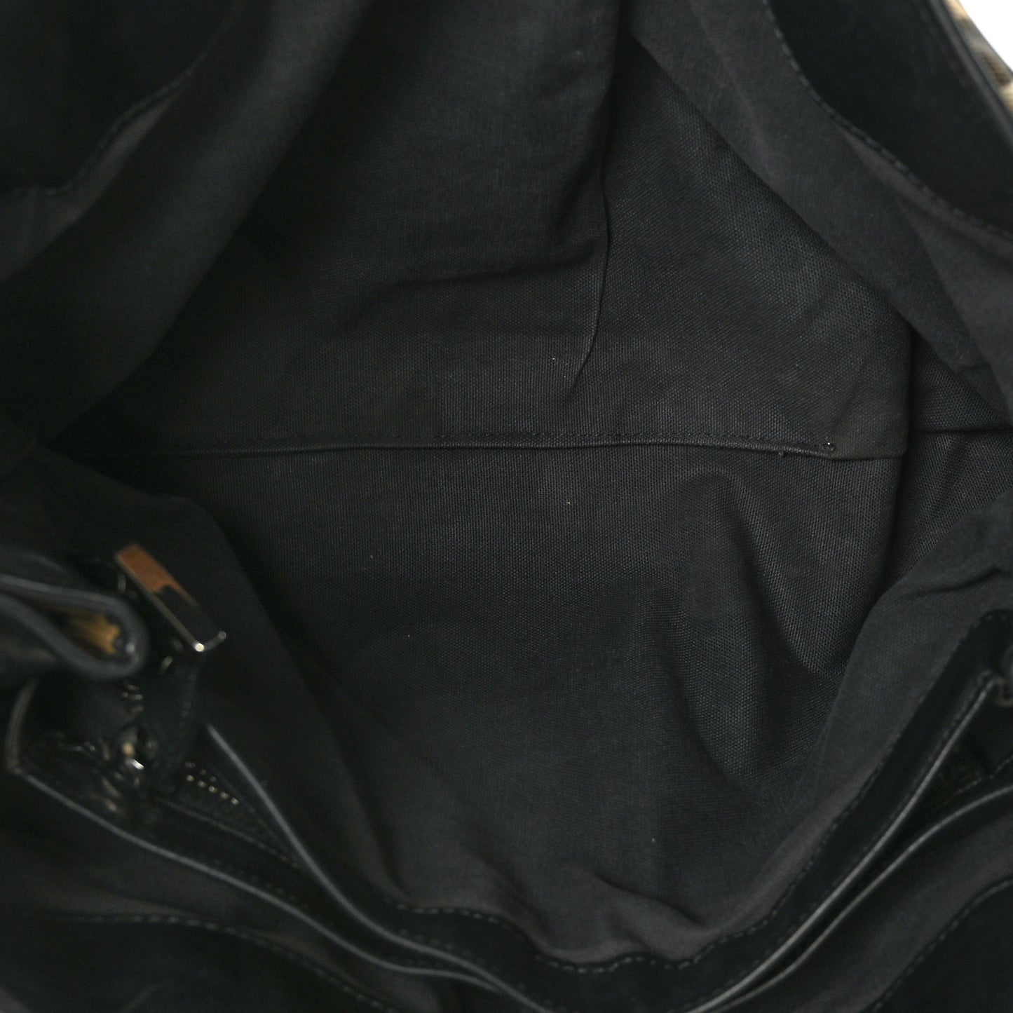 Calfskin House Check Studded Rowan Black