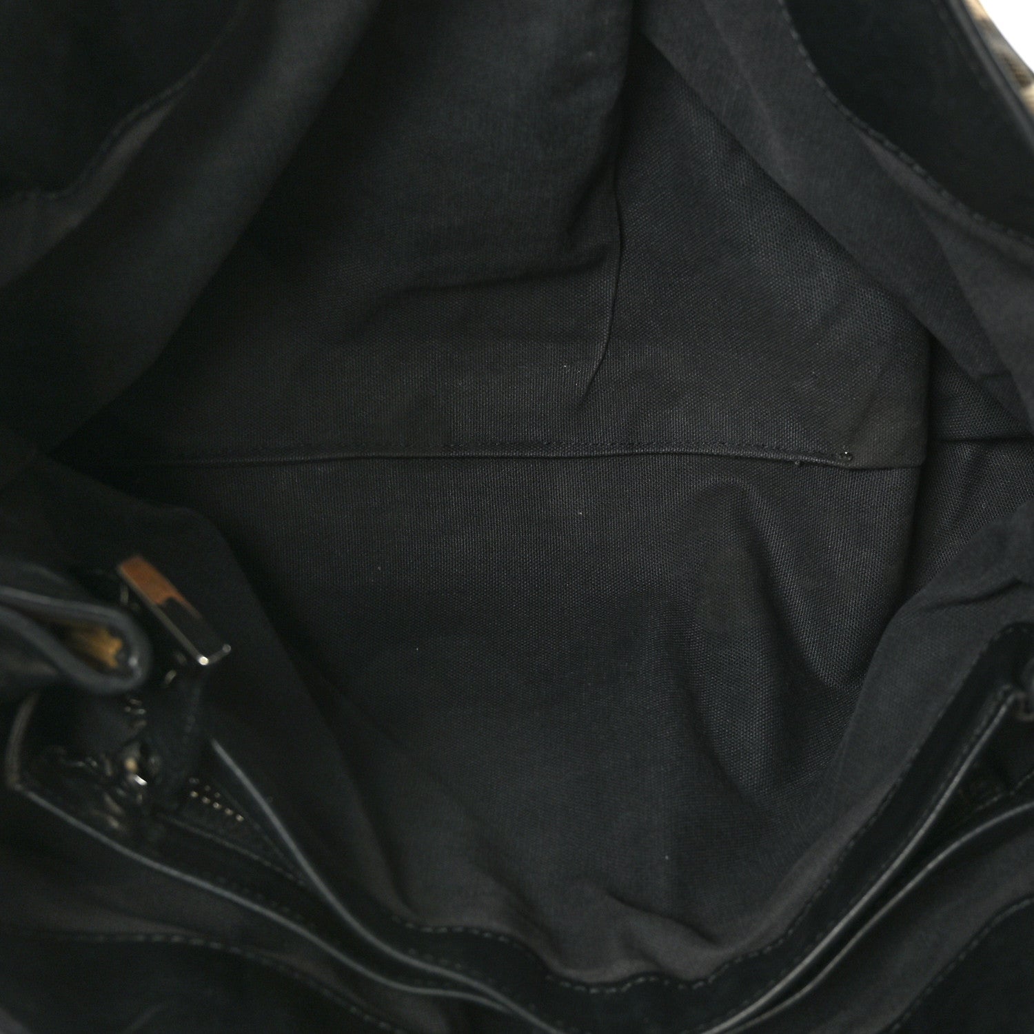 Burberry Calfskin House Check Studded Rowan Black 5 of 9