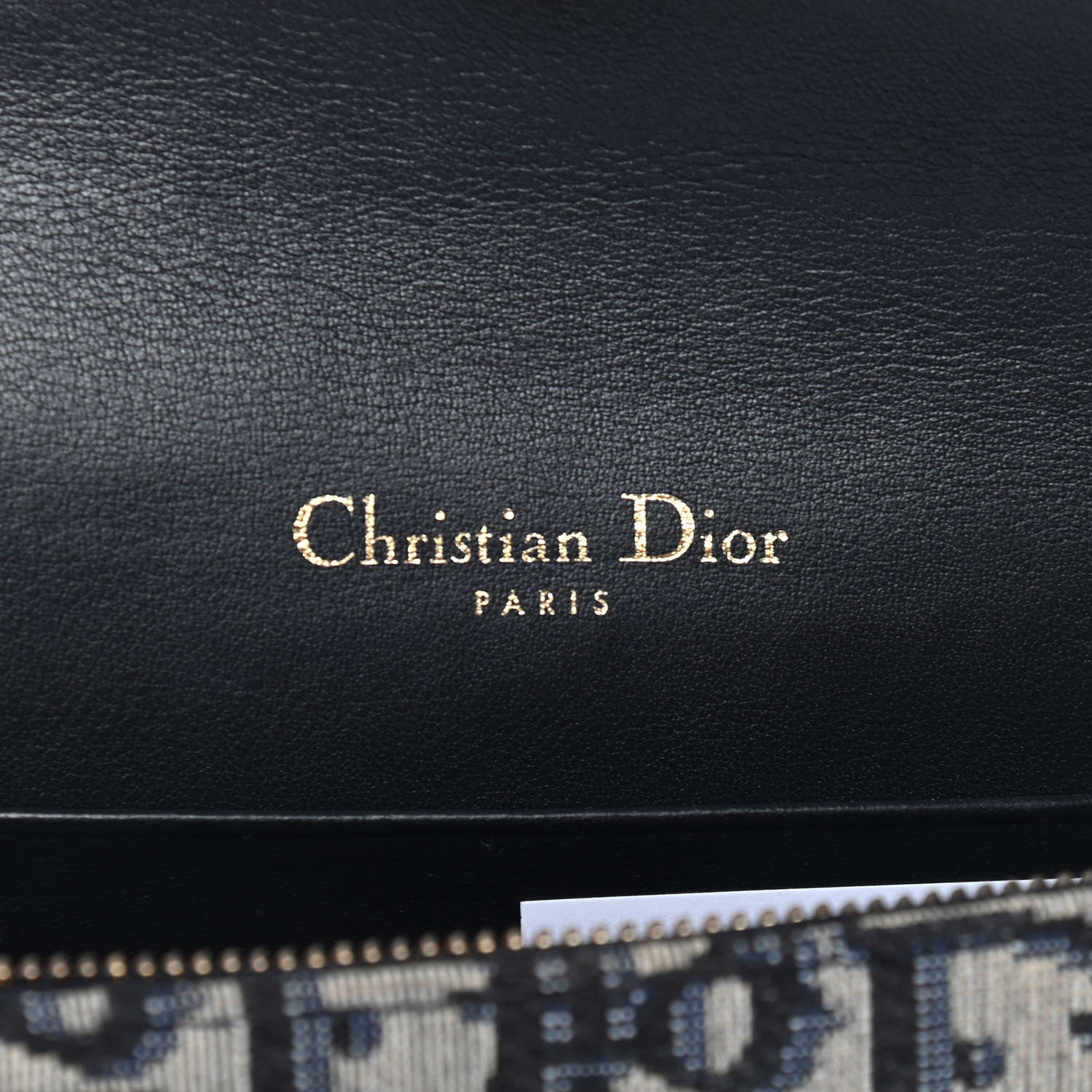 Christian Dior Oblique Saddle Belt Bag Blue 5 of 7