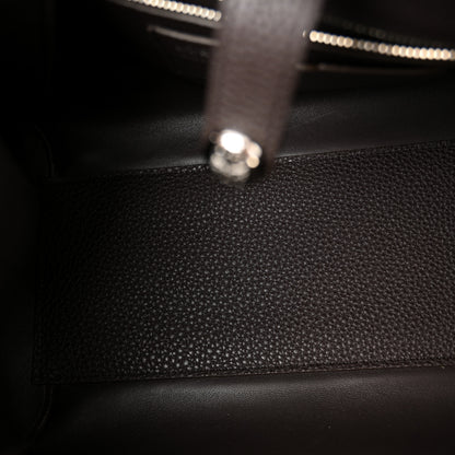 Loewe Grained Calfskin Medium Madrid Bag  Dark Ebony 5 of 9