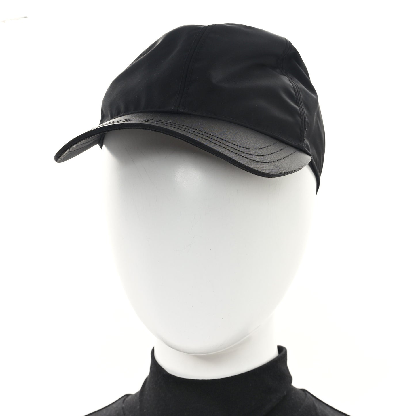 Re-Nylon Womens Baseball Cap M Black