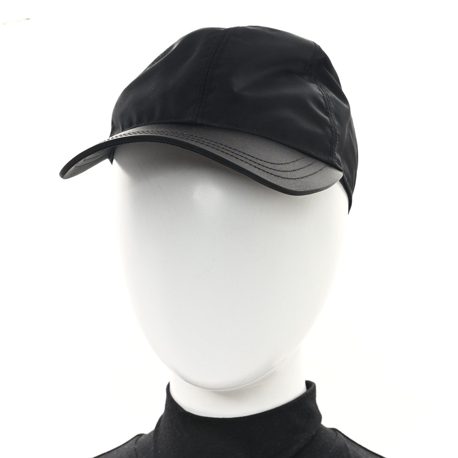 Prada Re-Nylon Womens Baseball Cap M Black 2 of 9