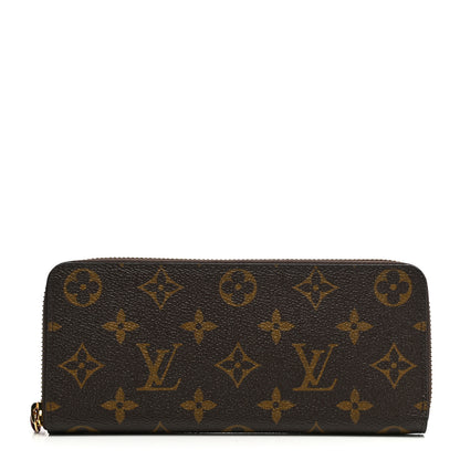 Louis Vuitton Monogram Clemence Wallet Fuchsia 1 of 7