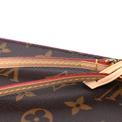 Louis Vuitton Monogram Neverfull MM GM Pochette Pivoine 10 of 10