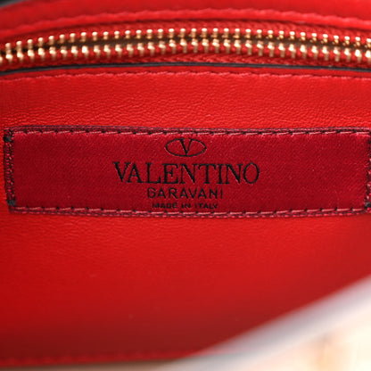 Valentino Garavani Lambskin Medium Rockstud Spike Shoulder Bag Poudre 6 of 10