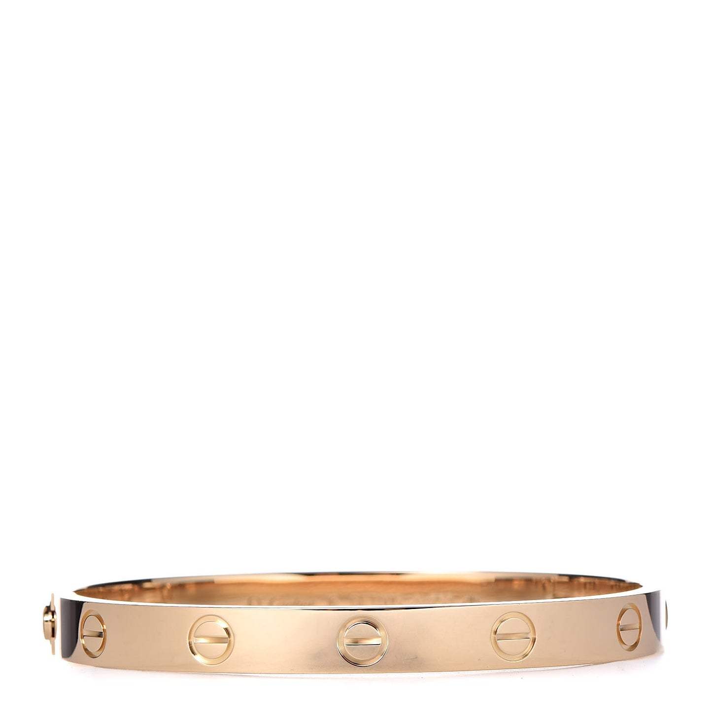 18K Yellow Gold LOVE Bracelet 16