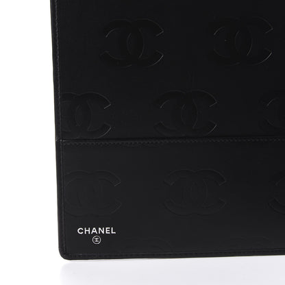Chanel Calfskin Quilted Large Cambon Agenda Planner Black 7 of 12