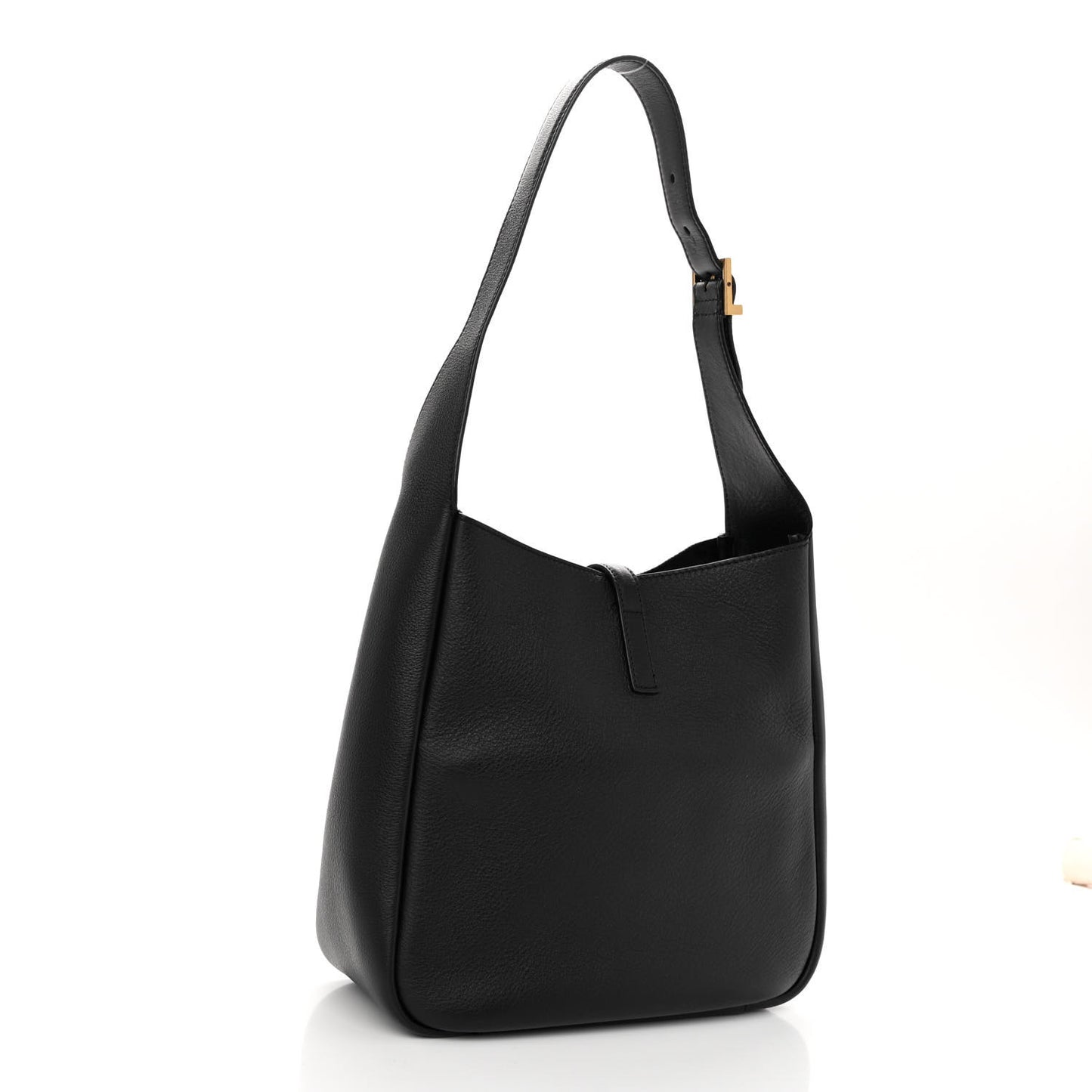 Smooth Calfskin Small Le 5 A 7 Soft Hobo Black
