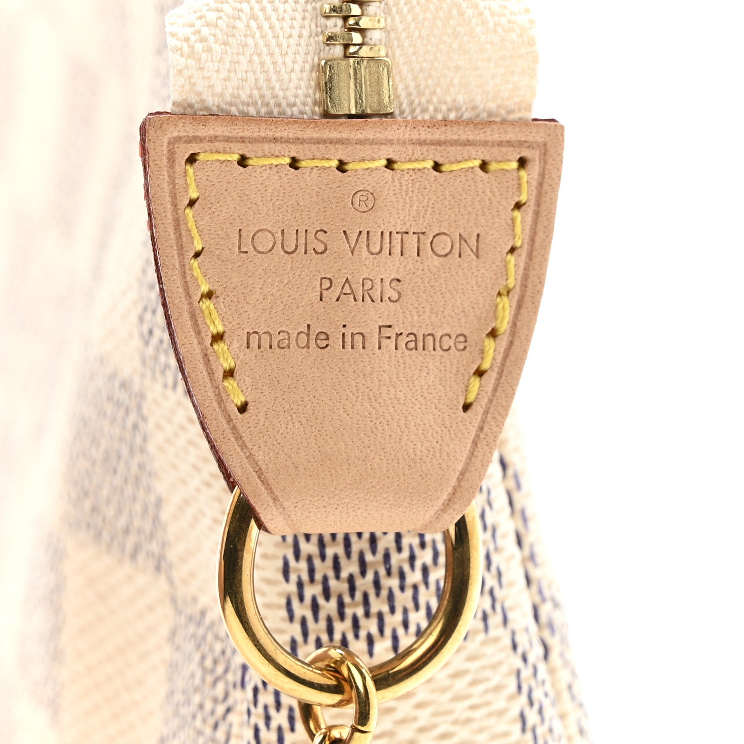 Louis Vuitton Damier Azur Mini Pochette Accessories 7 of 10