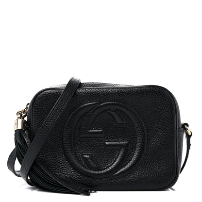 Gucci Pebbled Calfskin Small Soho Disco Bag Black 1 of 15