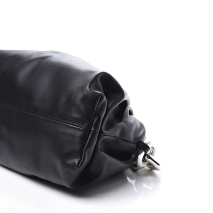 Bottega Veneta Calfskin The Pouch Chain Black 8 of 9