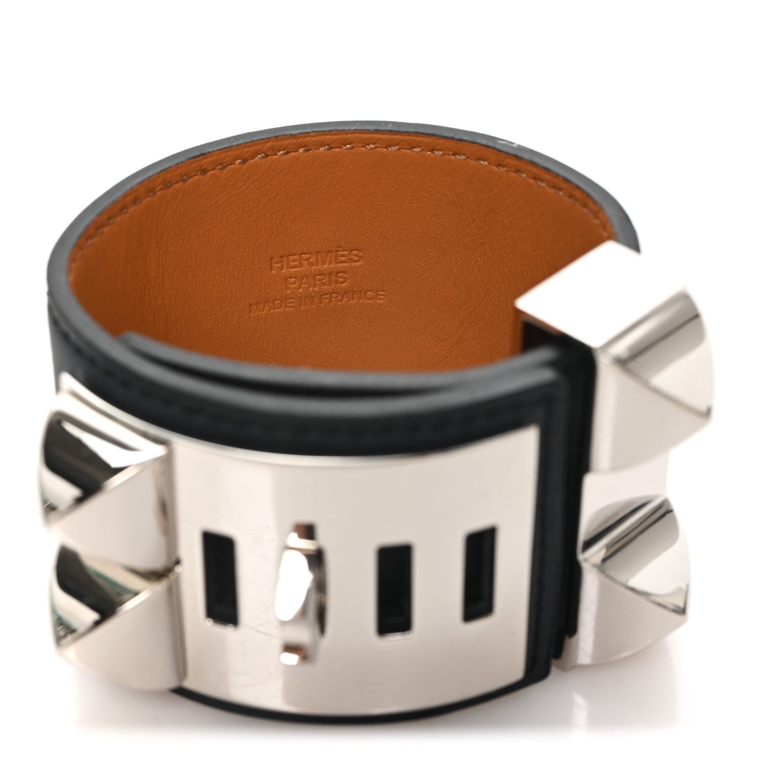 Hermes Swift Collier de Chien CDC Bracelet S Black 1919631