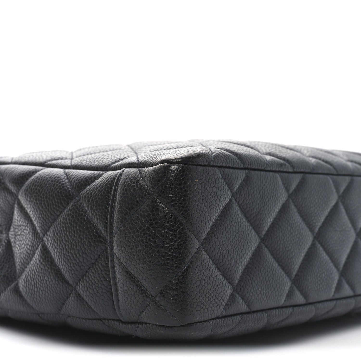 Chanel Caviar Quilted Small Shopping Tote Black 8 of 9
