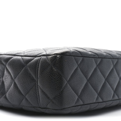 Chanel Caviar Quilted Small Shopping Tote Black 8 of 9
