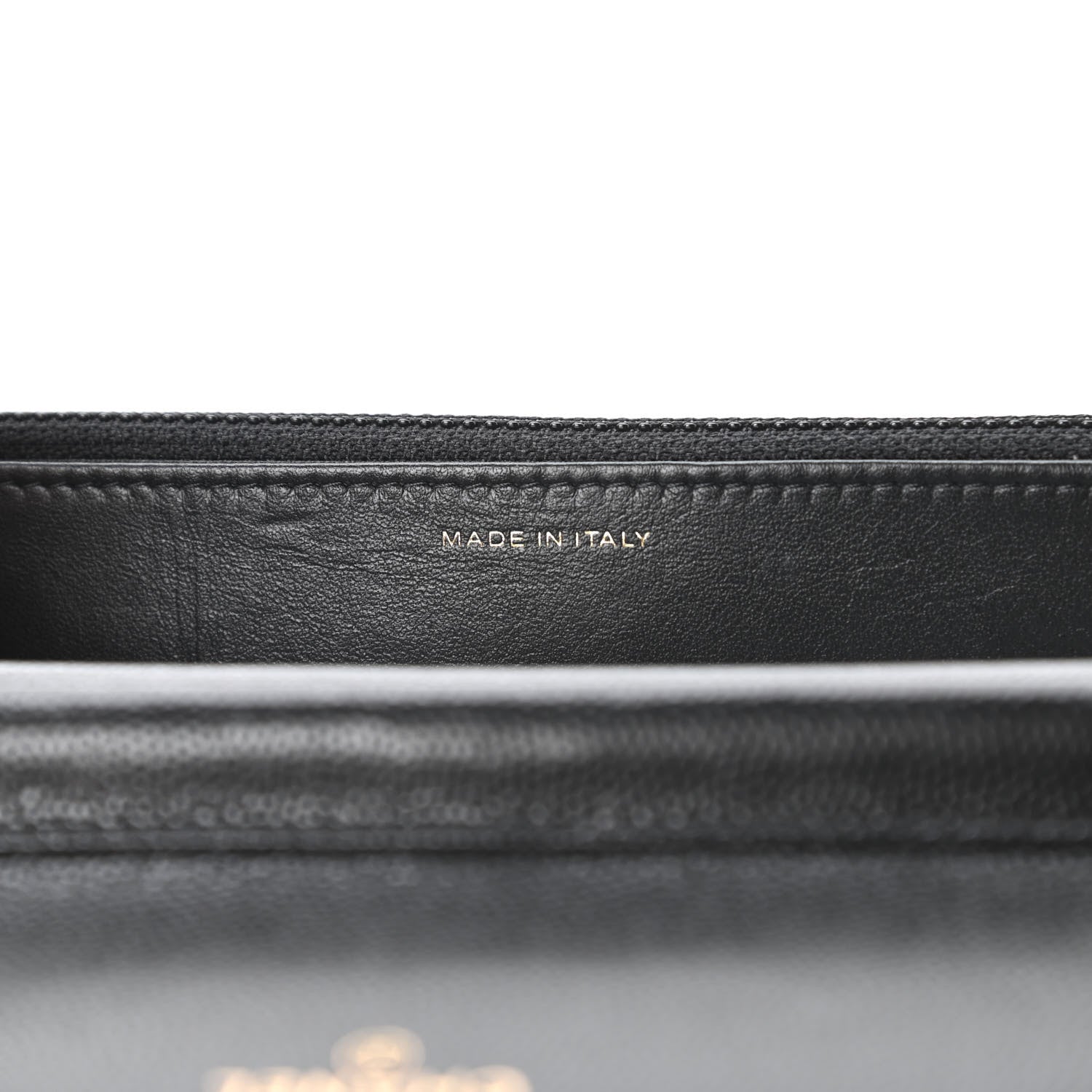 Chanel Caviar Quilted French New Wave Chain CC Wallet On Chain WOC Black 9 of 12