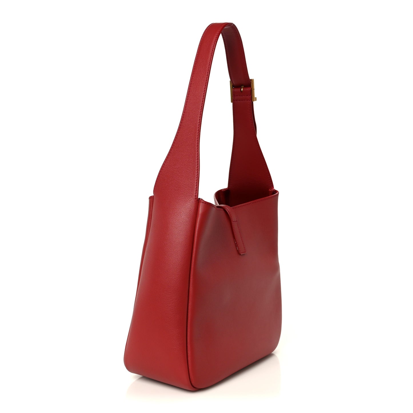 Smooth Calfskin Small Le 5 A 7 Soft Hobo Rouge Legion
