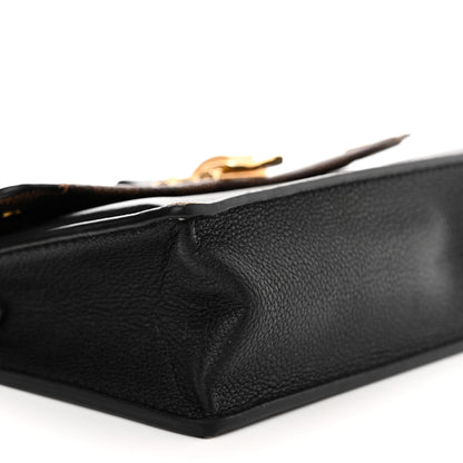 Louis Vuitton Damier Ebene Vavin Chain Wallet Black 9 of 11