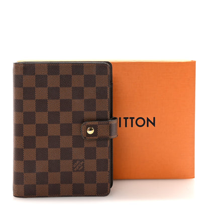 Louis Vuitton Damier Ebene Medium Ring Agenda Cover 7 of 7