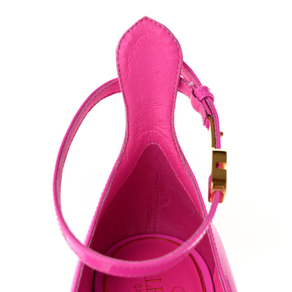 Valentino Garavani Patent Tango Ankle Strap 100mm Pumps 39 Pink PP 11 of 13