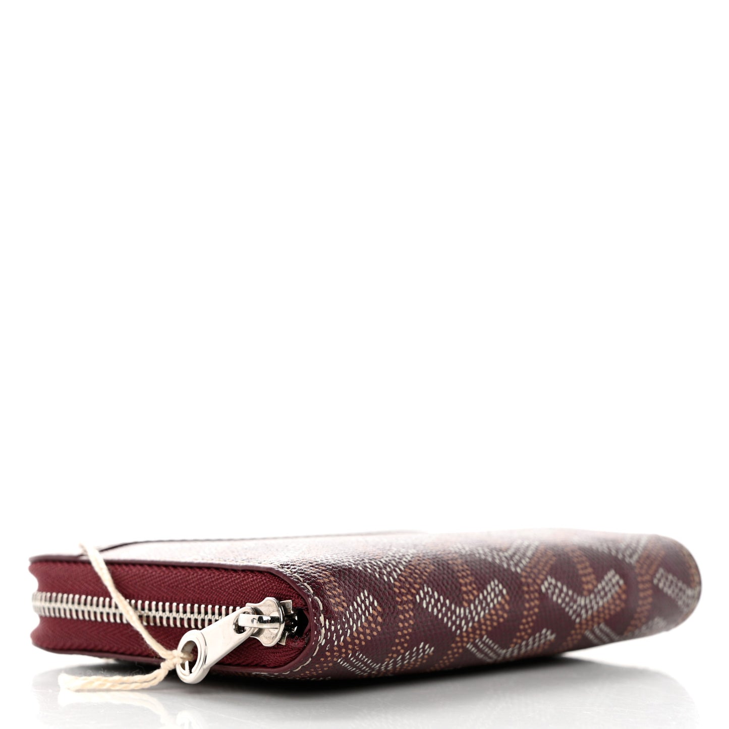Goyardine Compact Wallet Burgundy