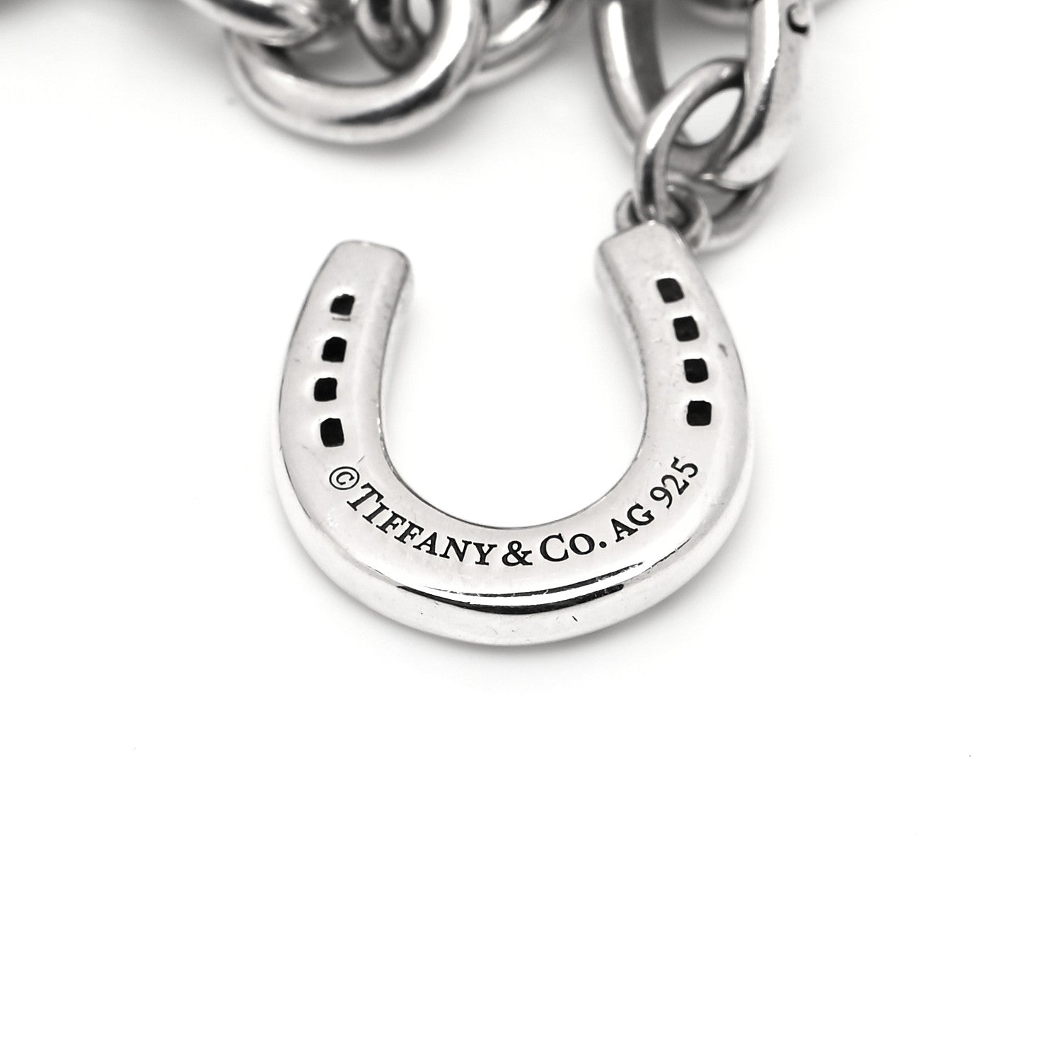 Tiffany Sterling Silver Return to Tiffany Heart Multi Charm Bracelet 4 of 4