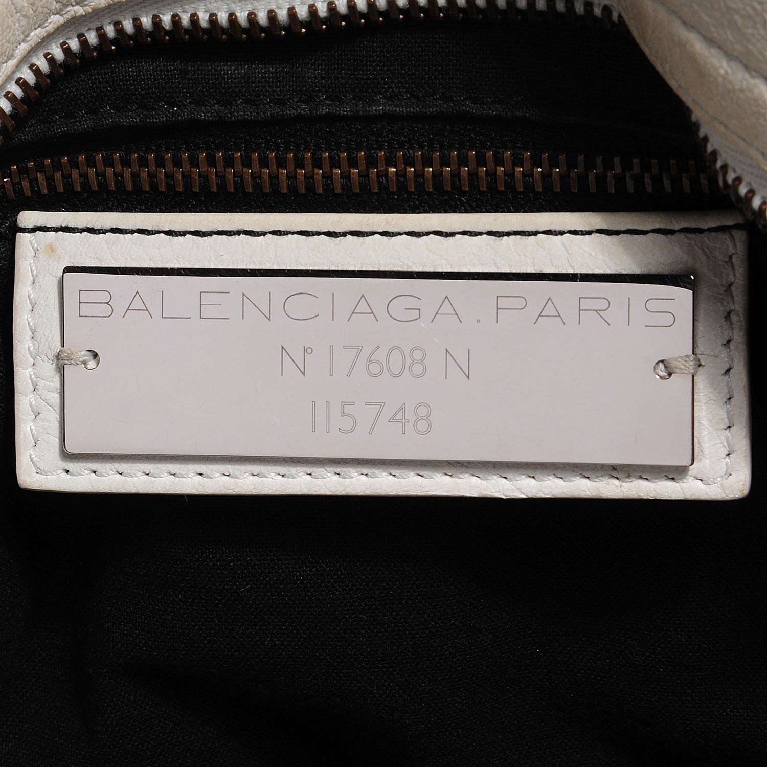 Balenciaga Agneau Classic Hardware City White 6 of 15