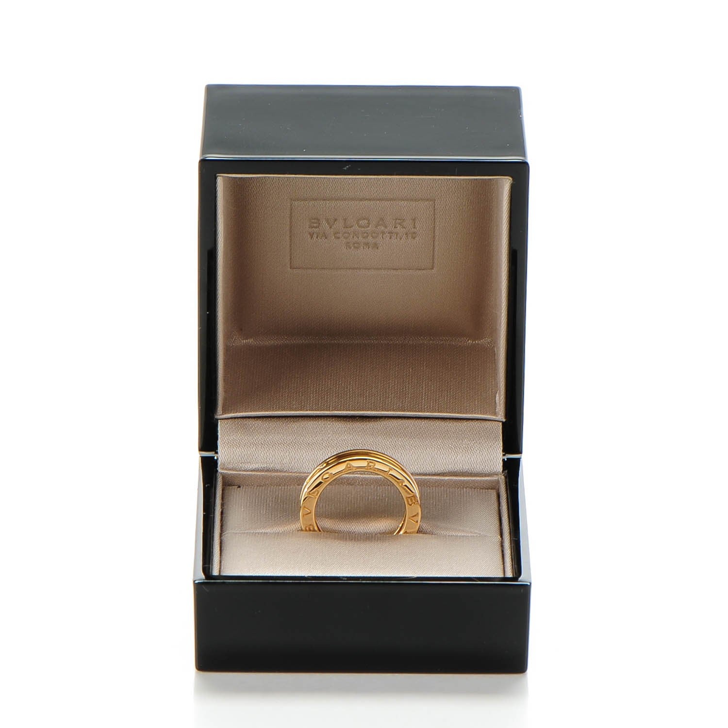 Bulgari 18K Yellow Gold B.Zero1 One-Band Ring 51 5.75 5 of 5
