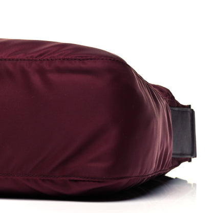 Prada Nylon Vela Messenger Bag Granato 6 of 9